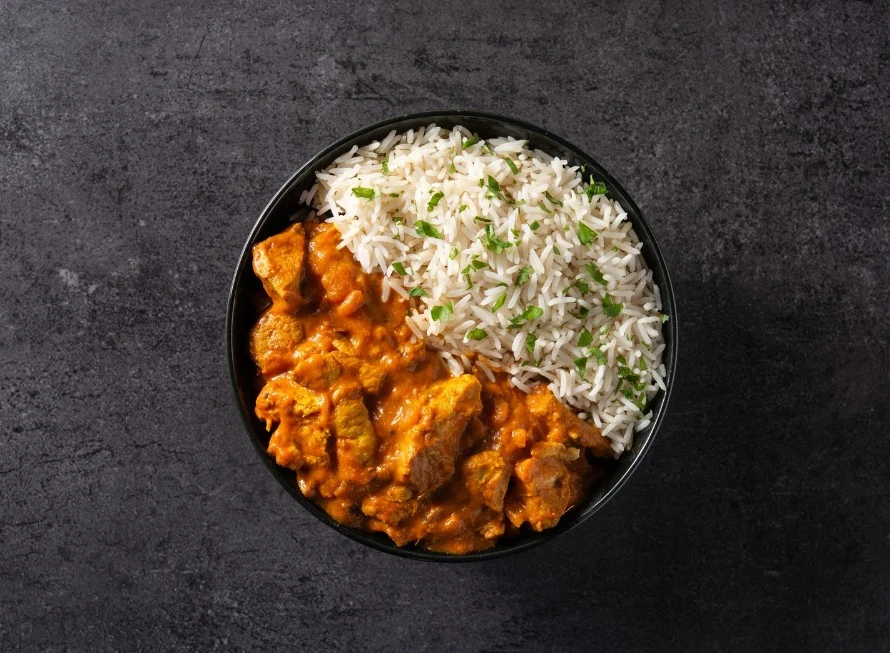 Delicious Chicken Curry Rice Bowl in Richmond, AB